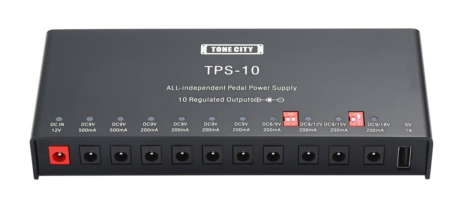 TPS-10 - Multi Power Supply with 10 Outputs
