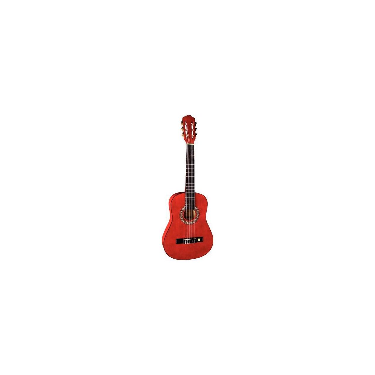 4/4 Konzertgitarre Classic Series in Transparent Rot