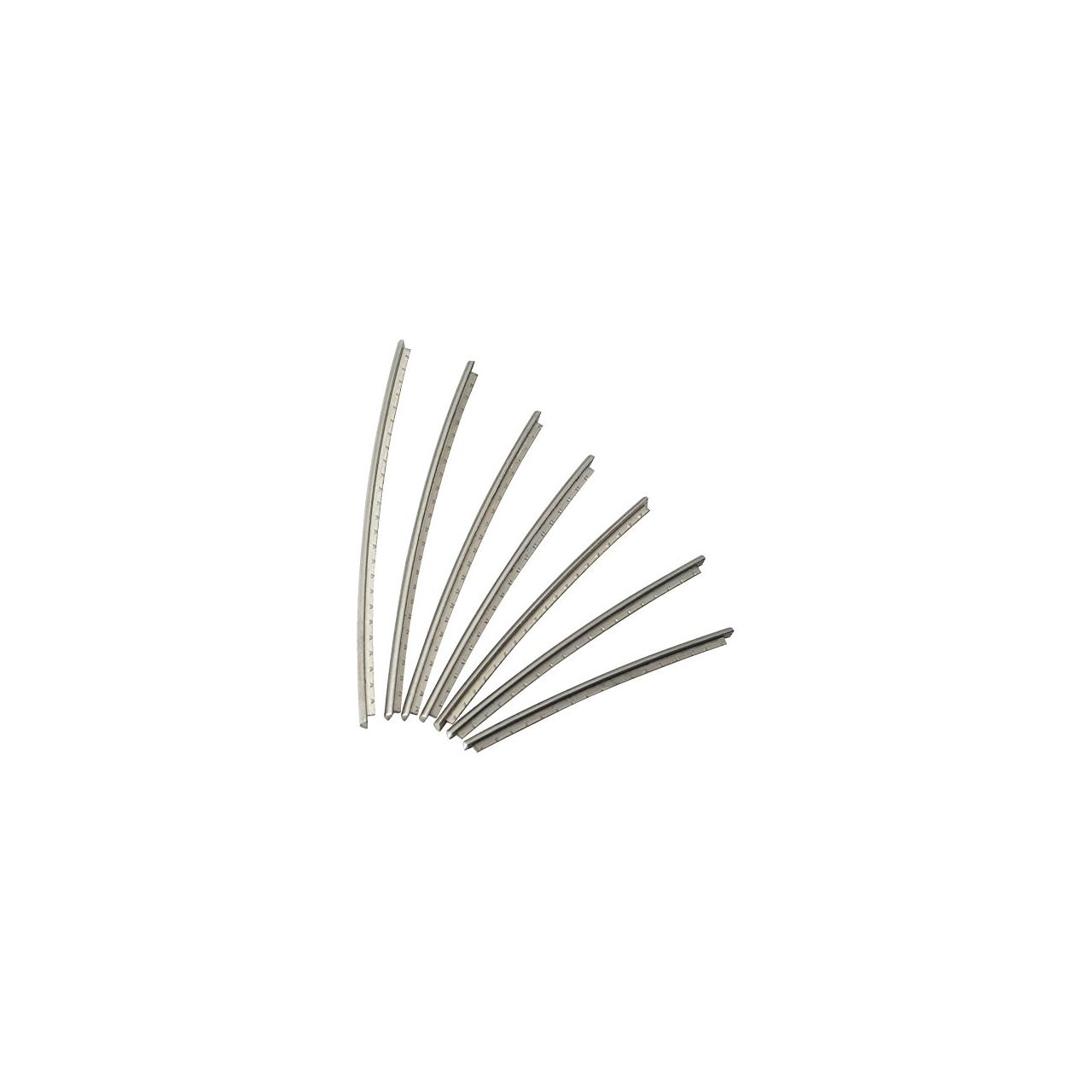 Accu-Fret Set, 18% Neu Silber,Hart 24 Stück-bag, länge 66,67 mm