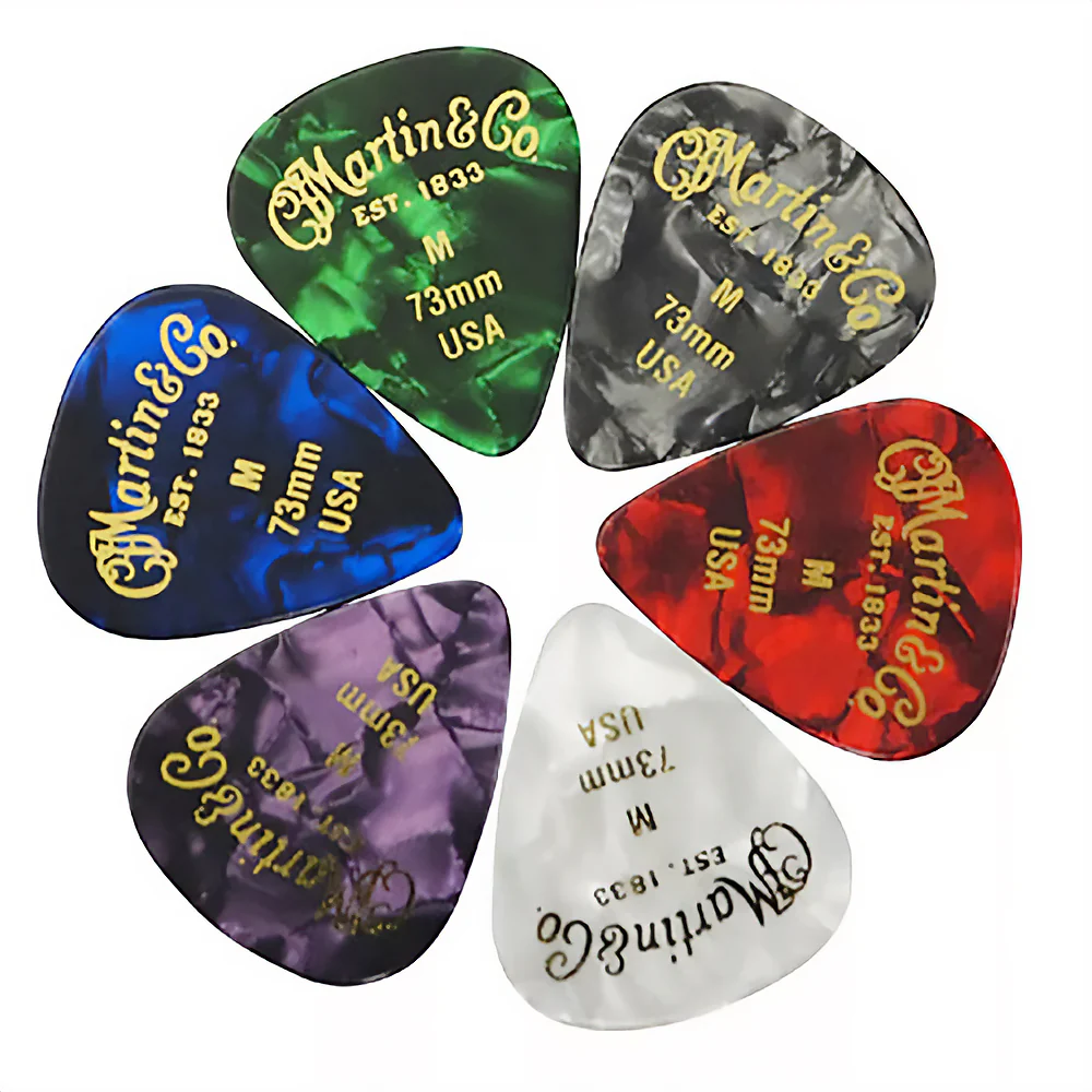 Picks Assort Colors Medium - 6er Pack
