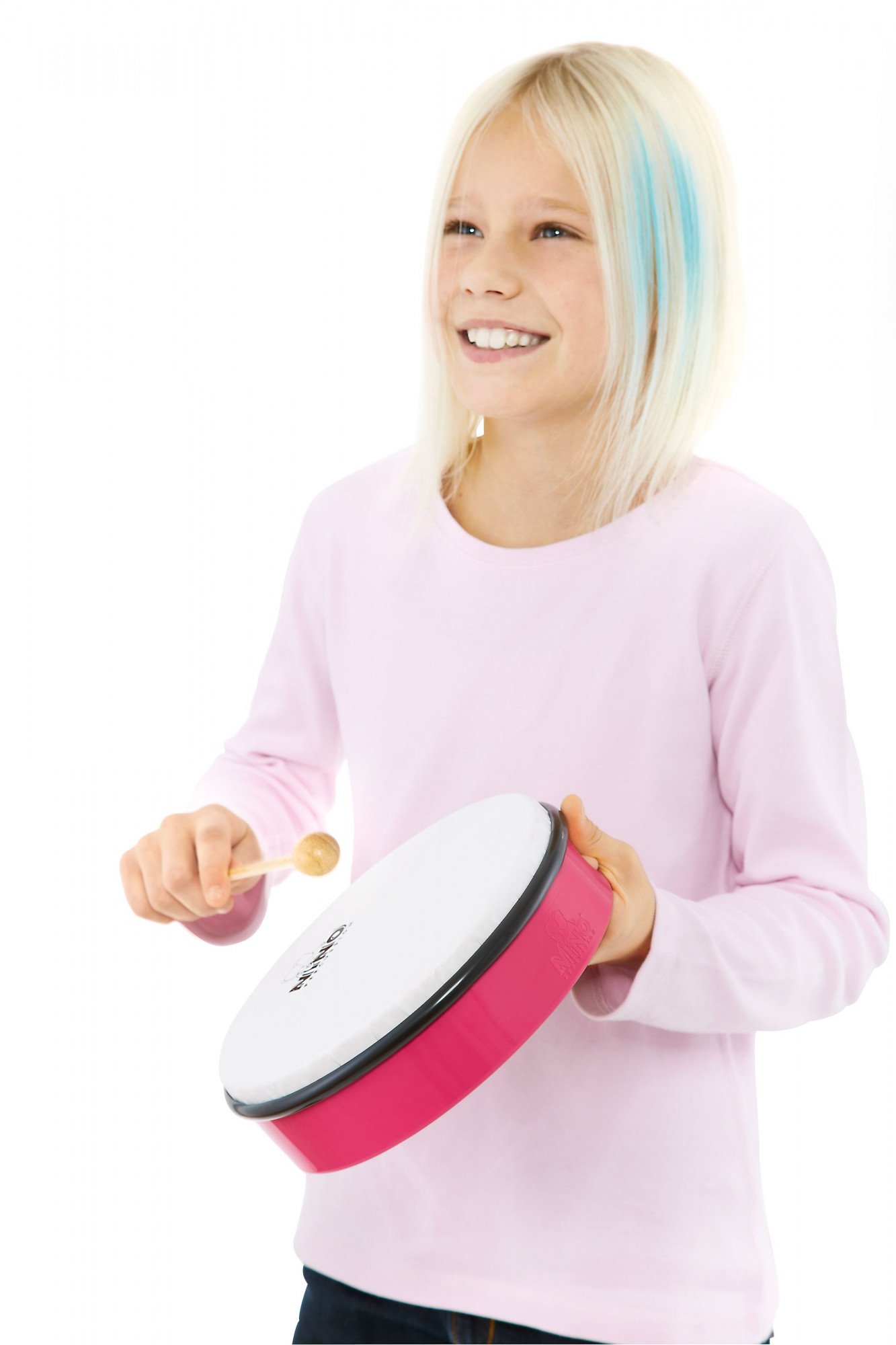 ABS Hand Drum 8" Erdbeer Pink