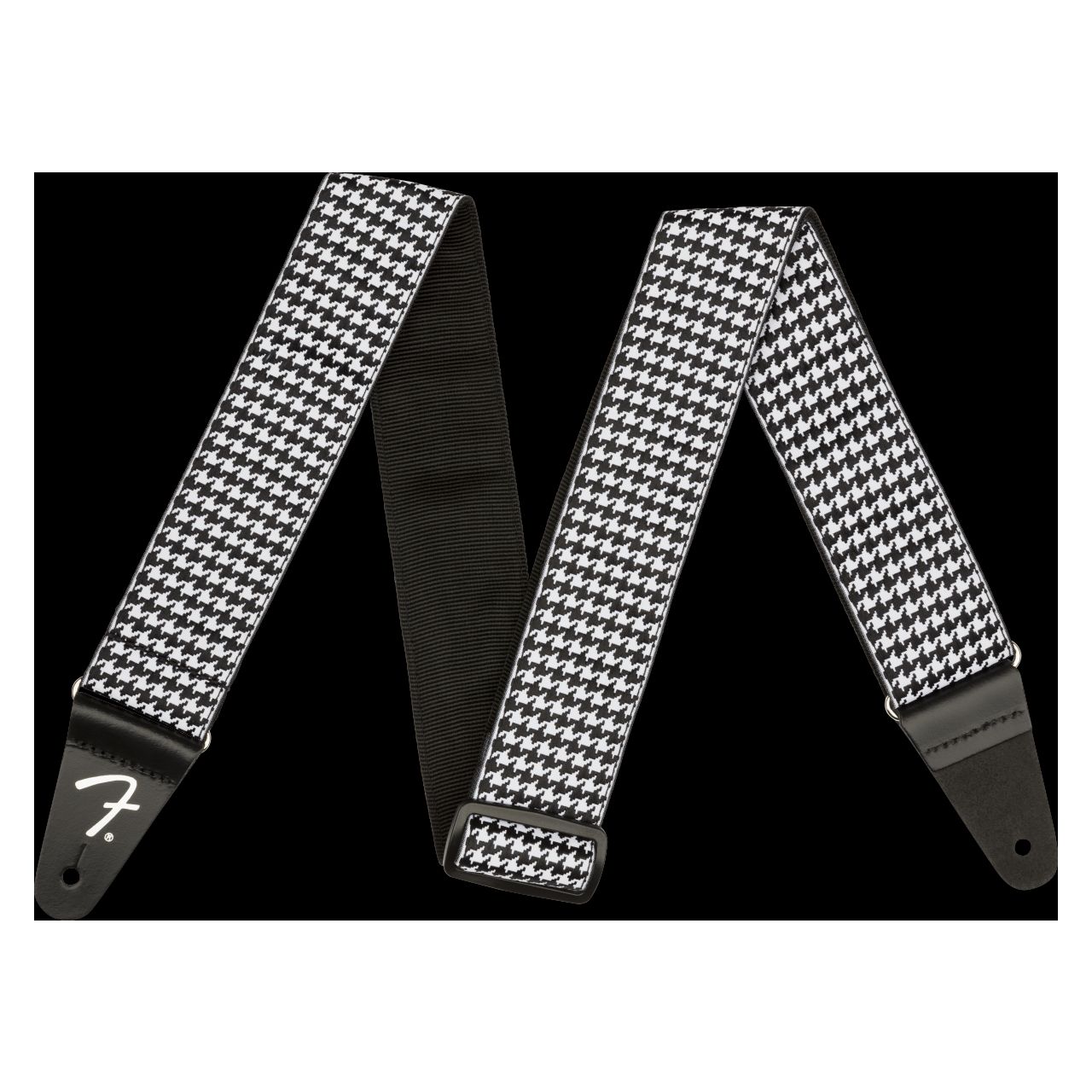 Houndstooth Strap  White