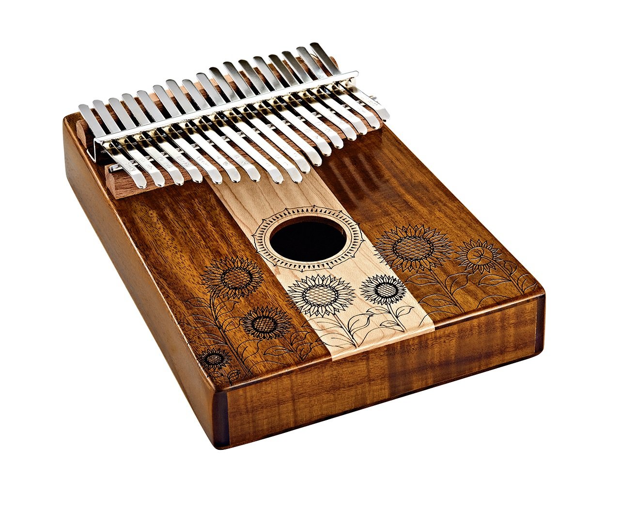 Sound Hole Kalimba, 17 Töne maple + acacia KL1706H
