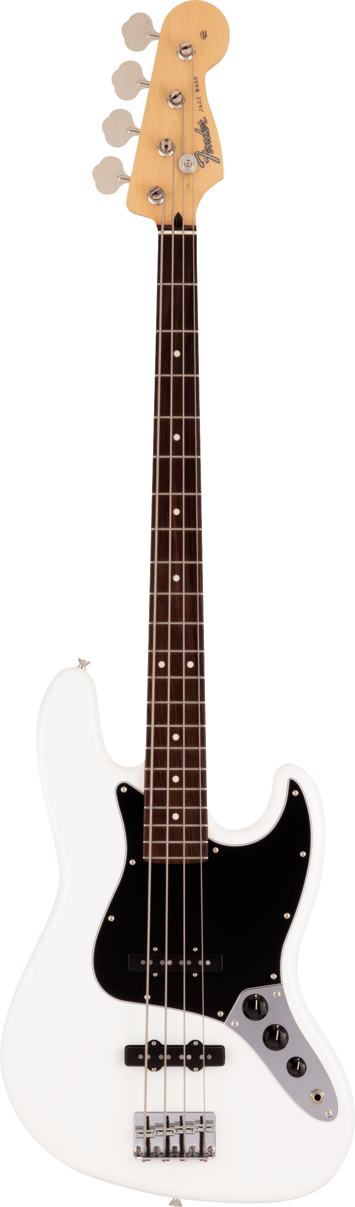 Made in Japan Hybrid II Jazz Bass®, Rosewood Fingerboard, Arctic White