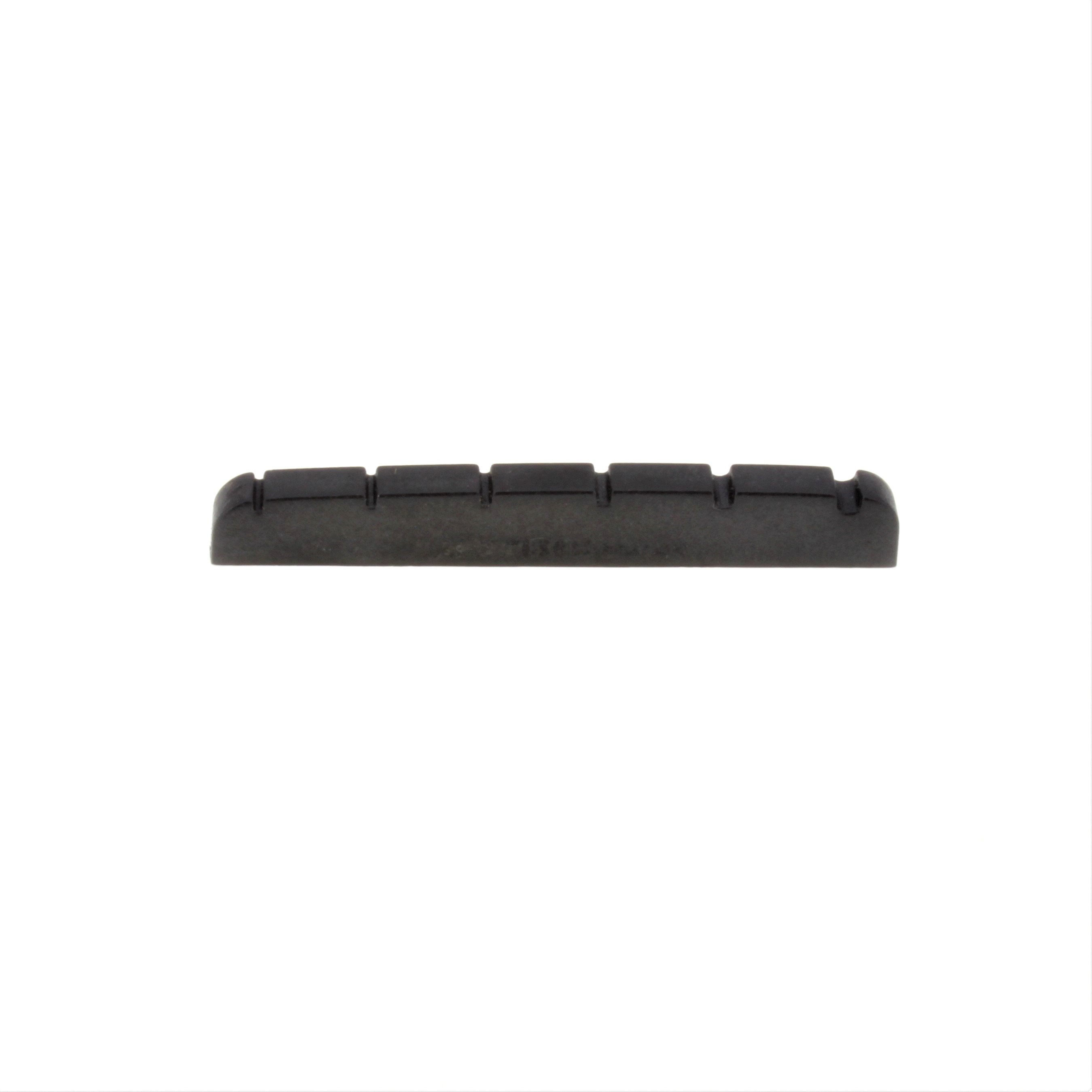 BLACK TUSQ XL PT-5041-00 - Slotted Guitar Nut - Electric, I-Style, Flat