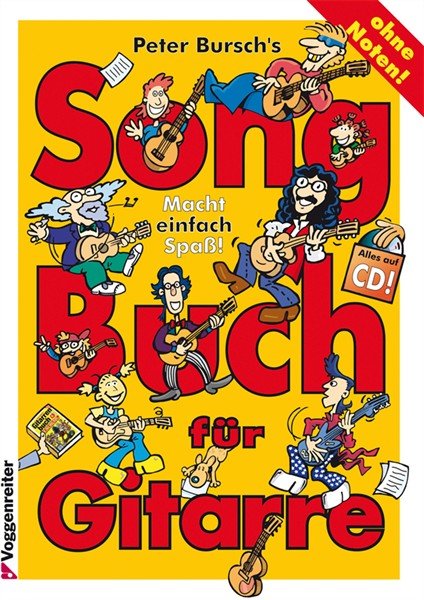 Peter Bursch - Songbuch 1 für Gitarre (mit CD)