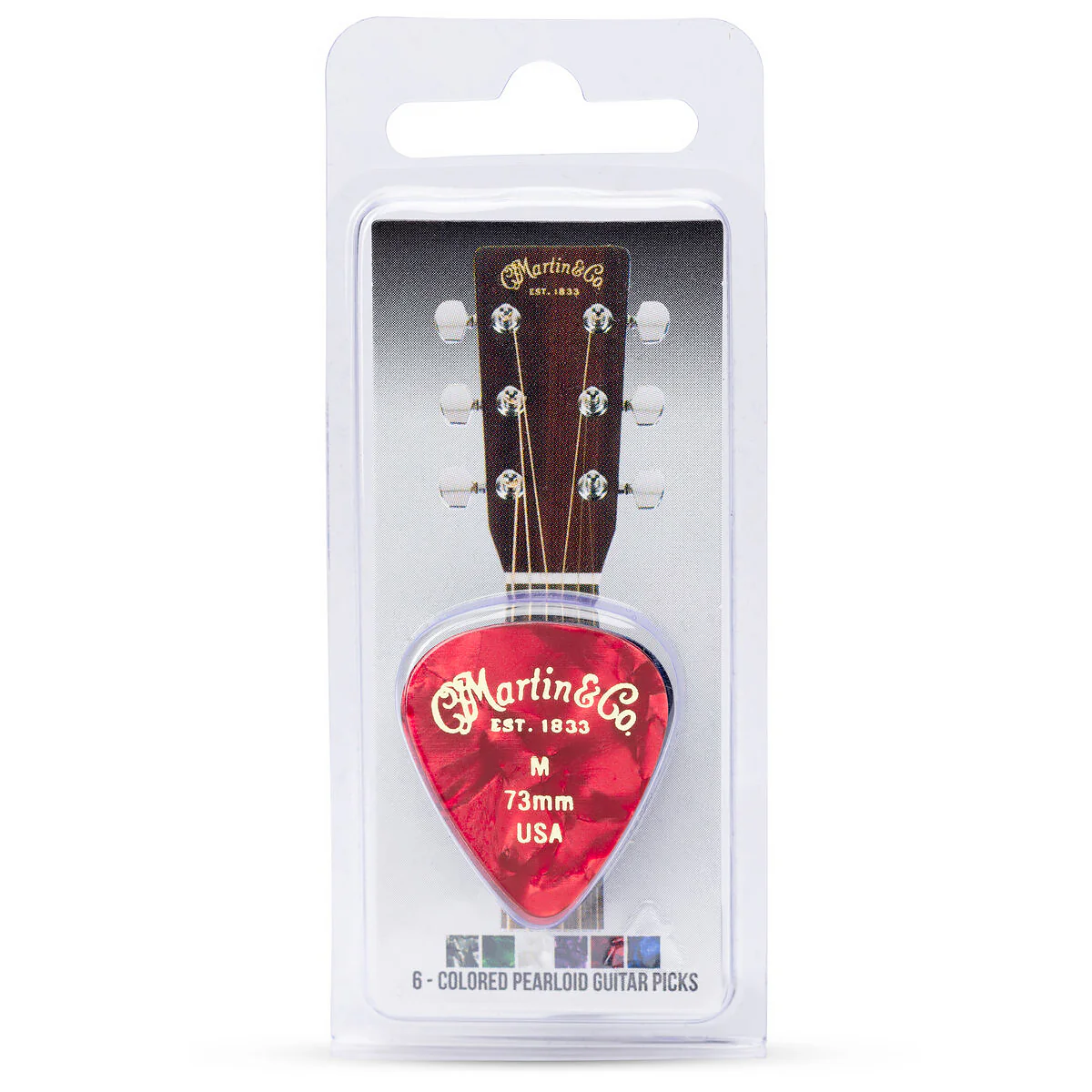 Picks Assort Colors Medium - 6er Pack