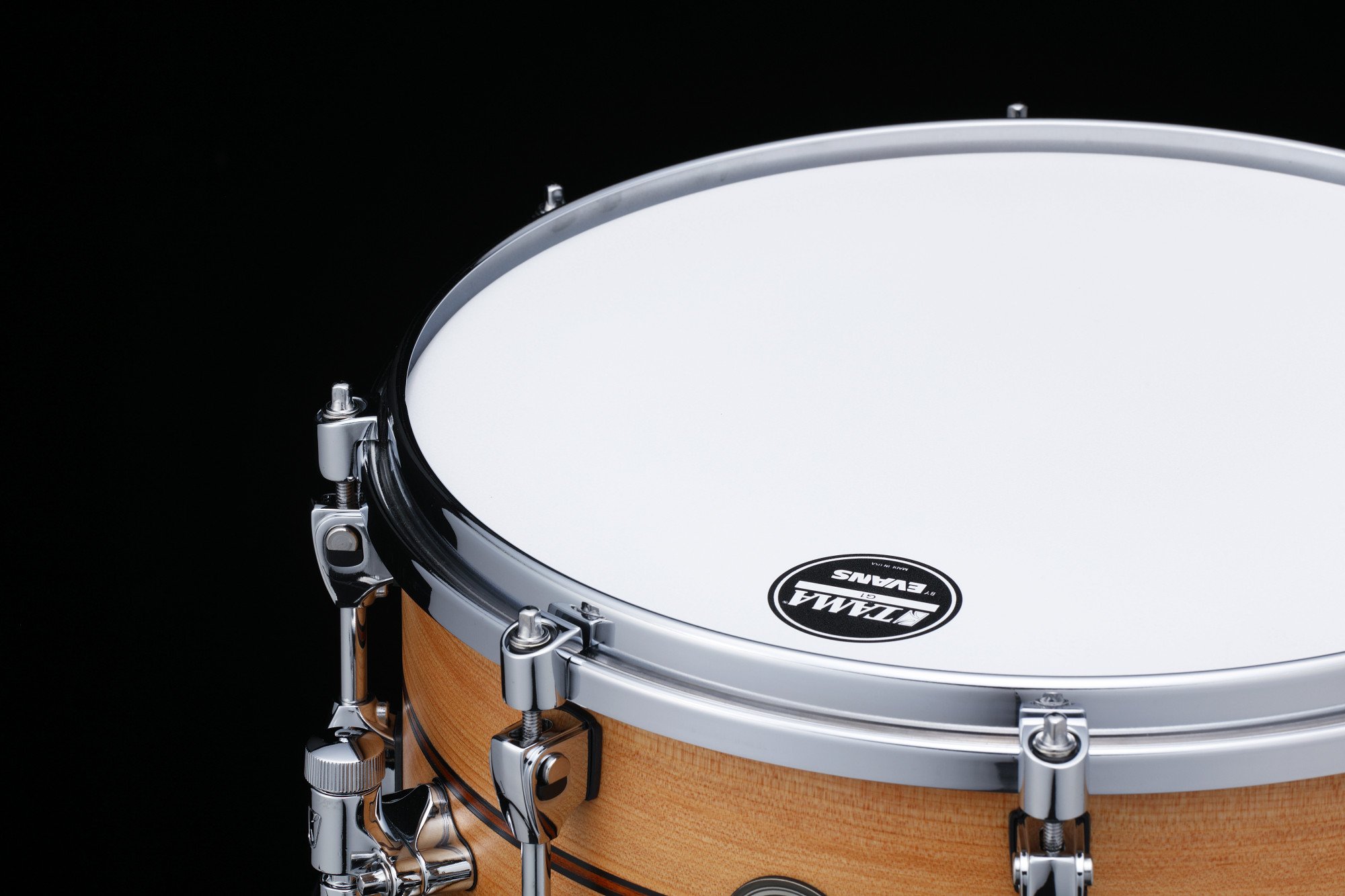 Starphonic Spruce Snaredrum 14" x 6" - Satin Natural Spruce/Chrom HW