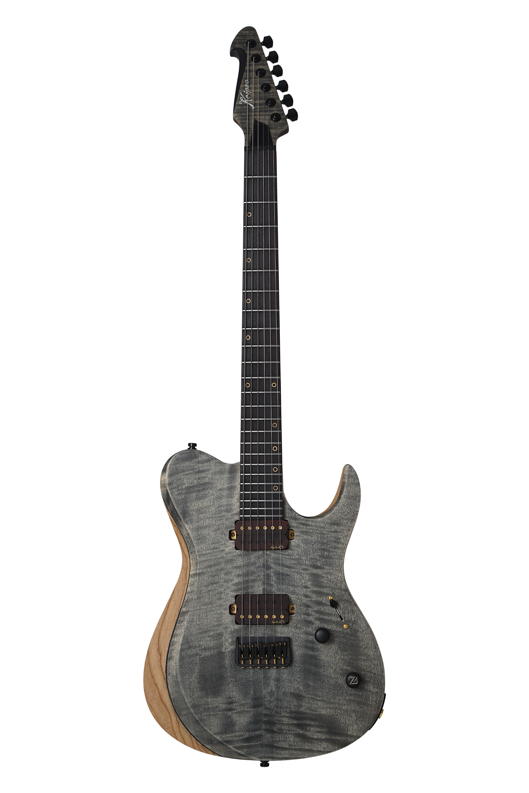 X-Metal T6 F Ash Transparent Black E-Gitarre