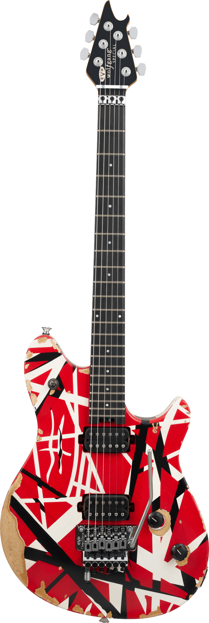 Ltd Wolfgang Special Striped Series, Ebony Red, Black, and White, Aged