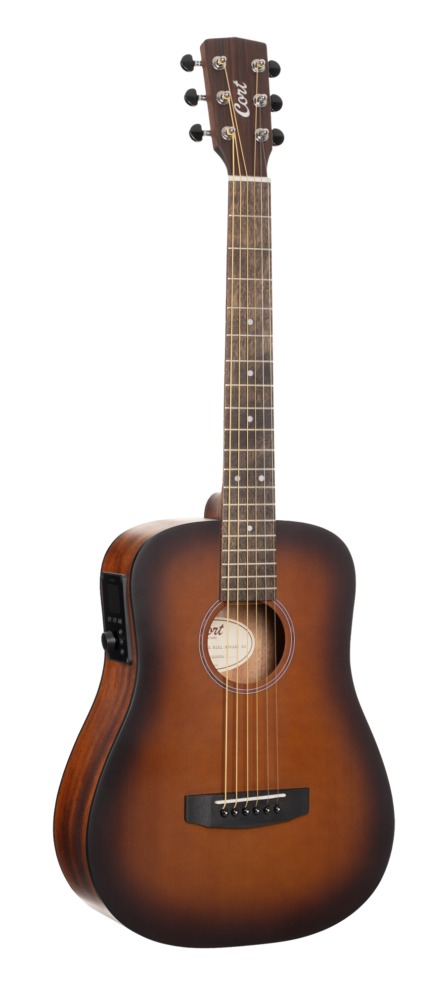 Earth Mini GO Westerngitarre Open Pore Brown Burst