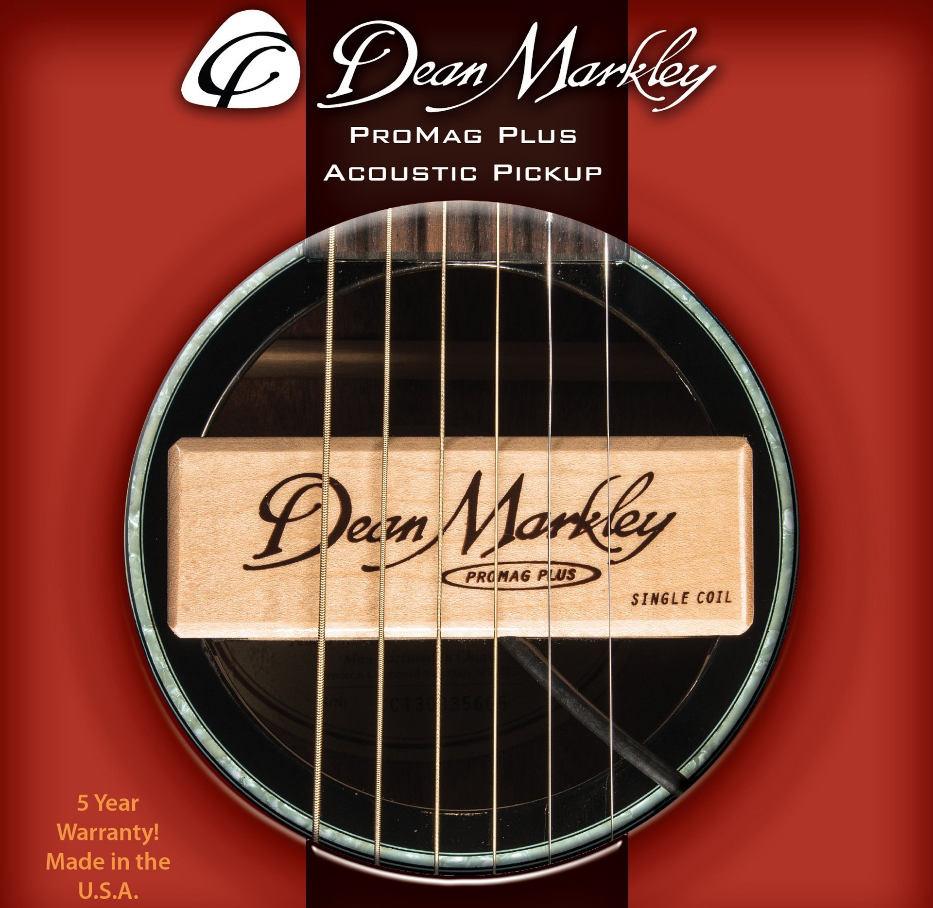 ProMag Plus XM - APU 3011 - Acoustic Soundhole Single Coil Pickup