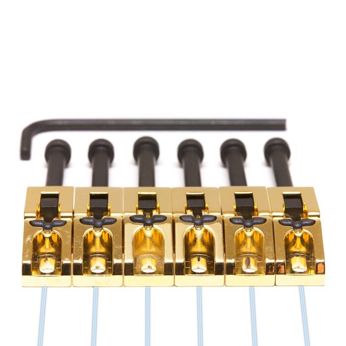 PN-0080-G6 - Floyd Rose Style Saddle Pickups, 6-String - Gold