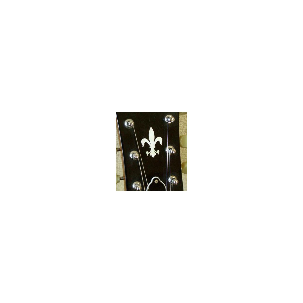 Inlay Stickers, Headstock-Fleur de Lys(WS)