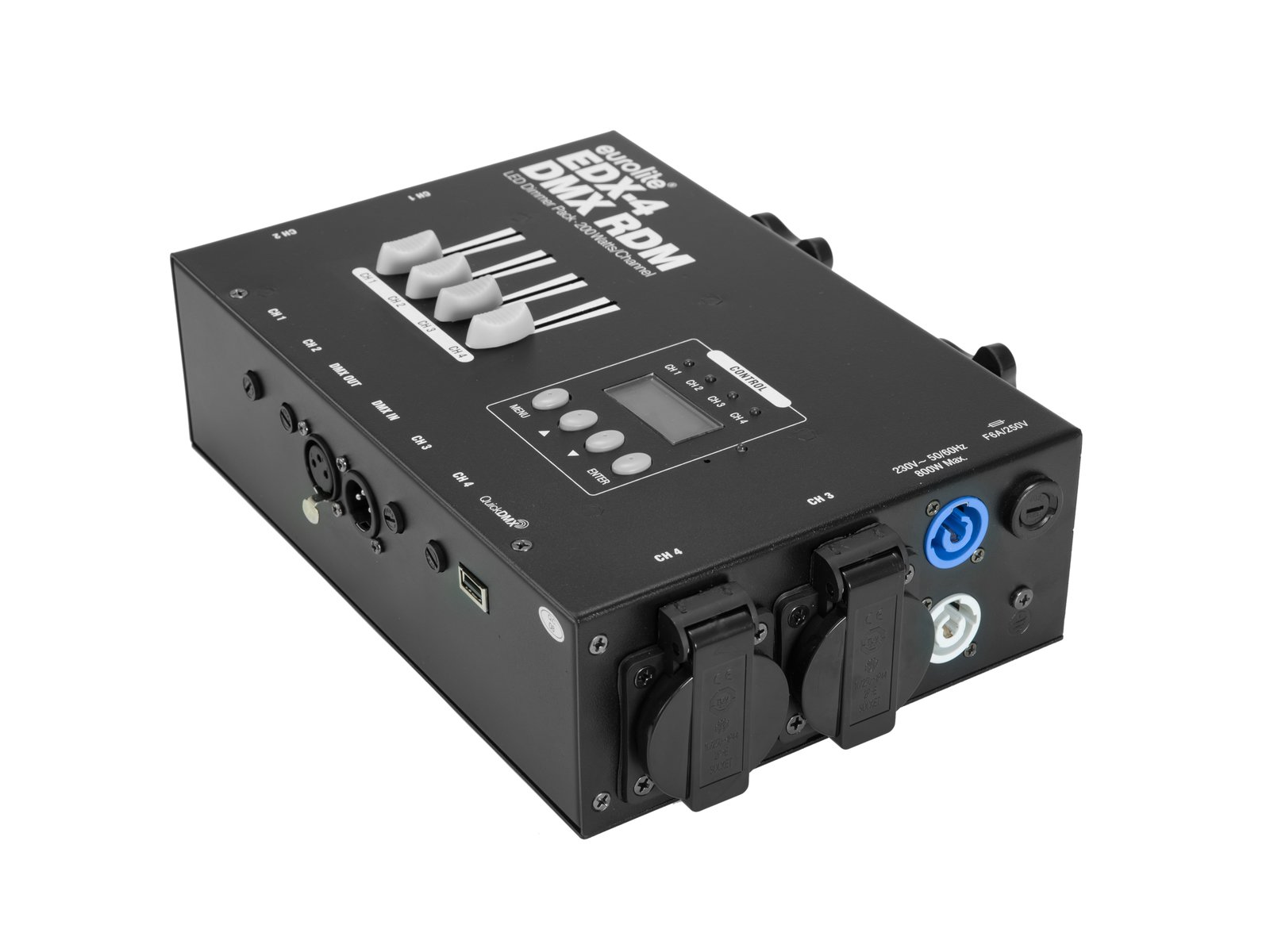EDX-4 DMX RDM LED-Dimmerpack