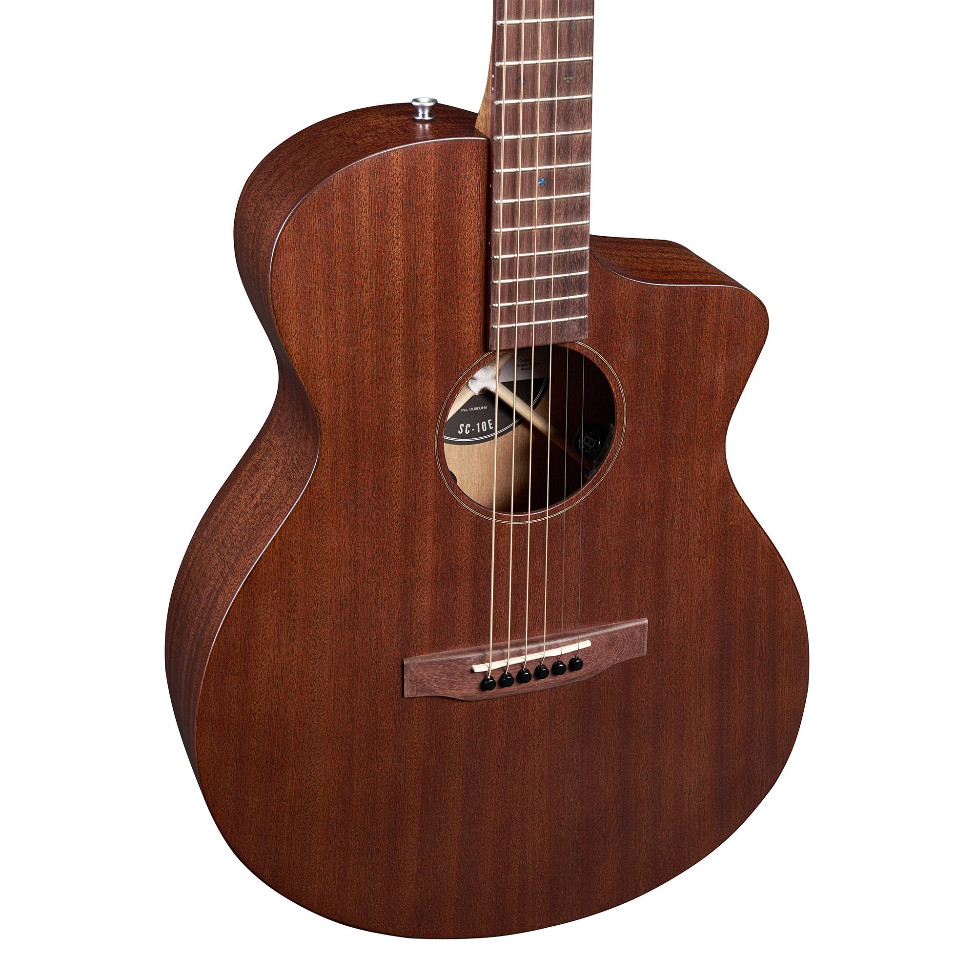 SC-10E Modern Sapele Westerngitarre