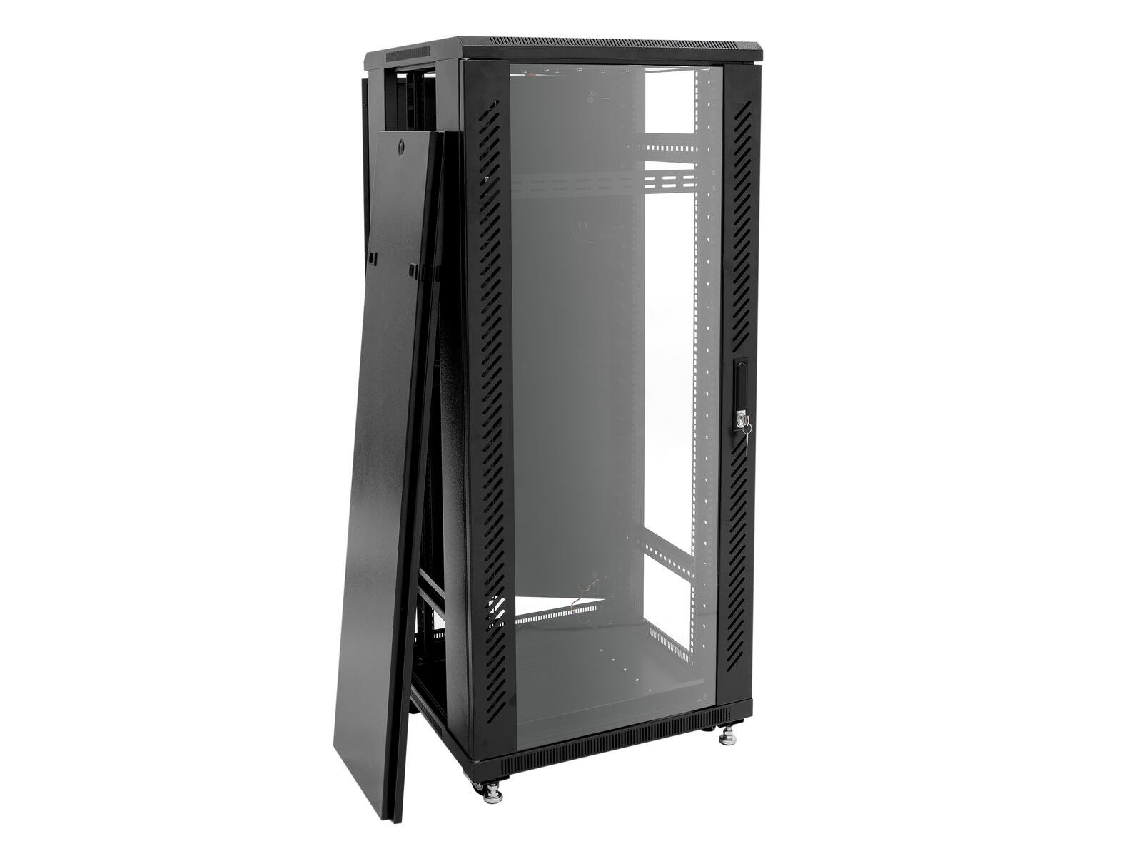 SSC-24 Stahlschrank mit Glastür 24HE