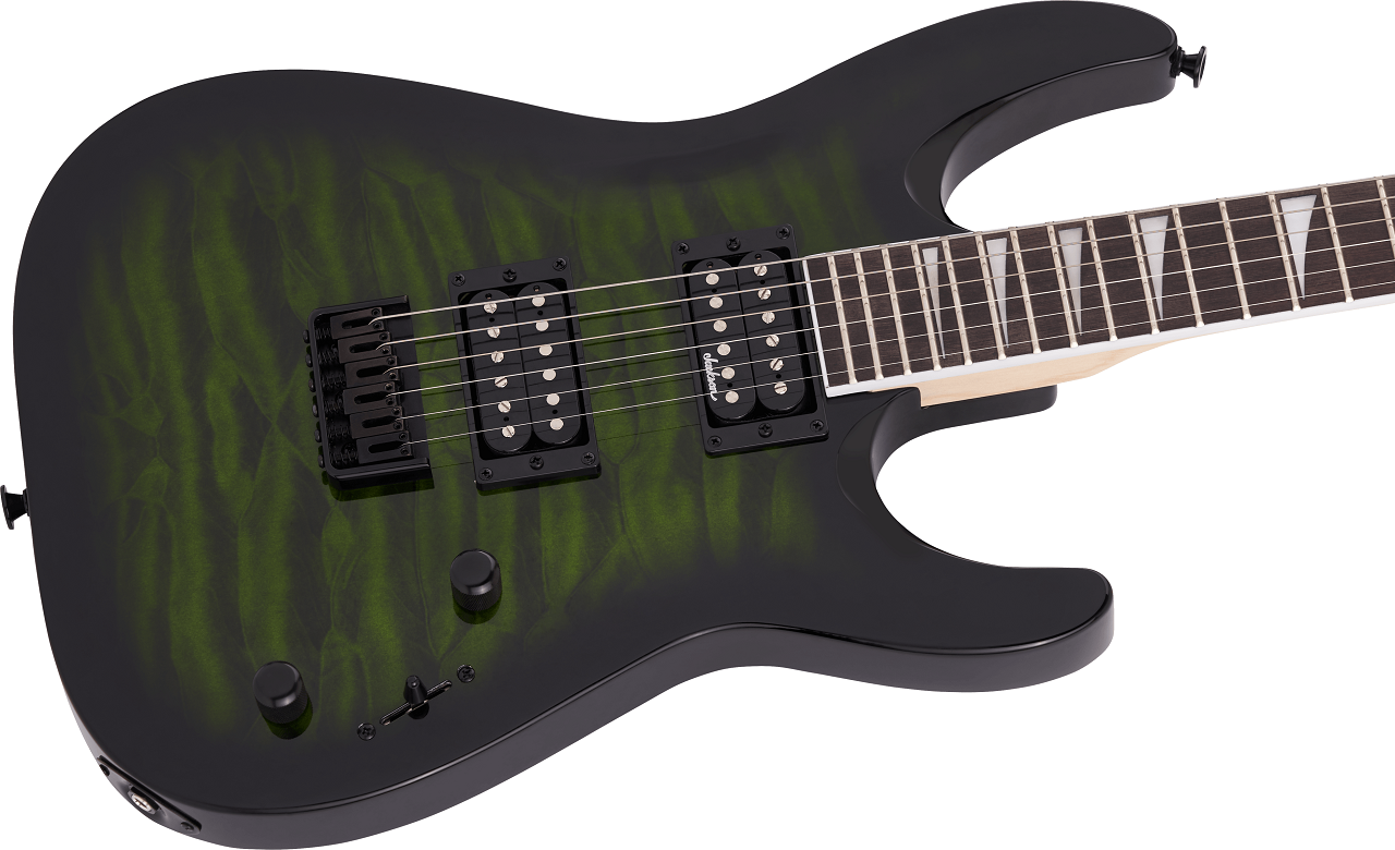 JS Series DinkyJS32Q DKA HT Transparent Green Burst