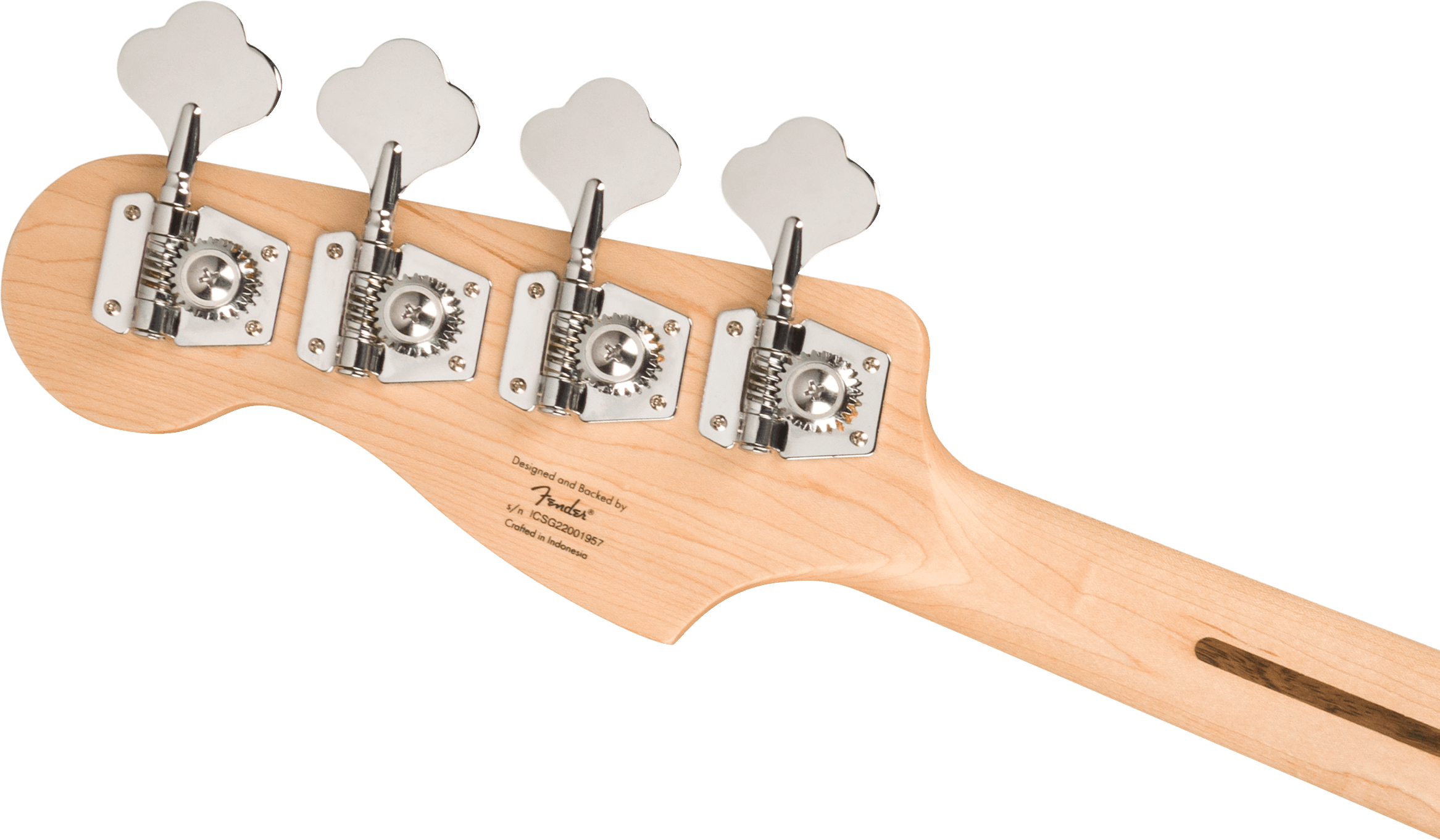 Sonic™ Precision Bass®, Laurel Fingerboard, White Pickguard, Black