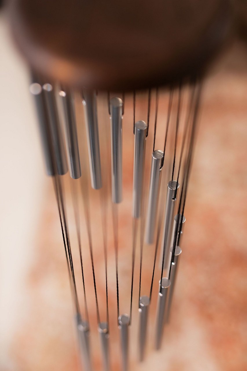 Spiral Chime, 29" / 73 cm, Silber