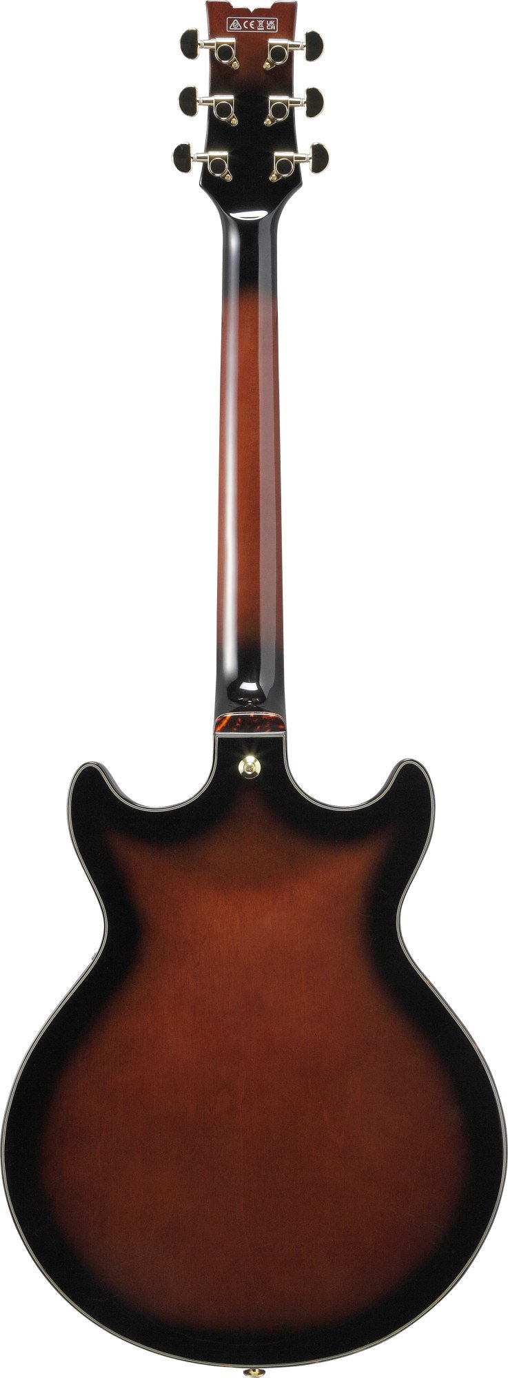 AMH100FM-DVS Artstar Semi-Hollowbody E-Gitarre Dark Violin Sunburst  