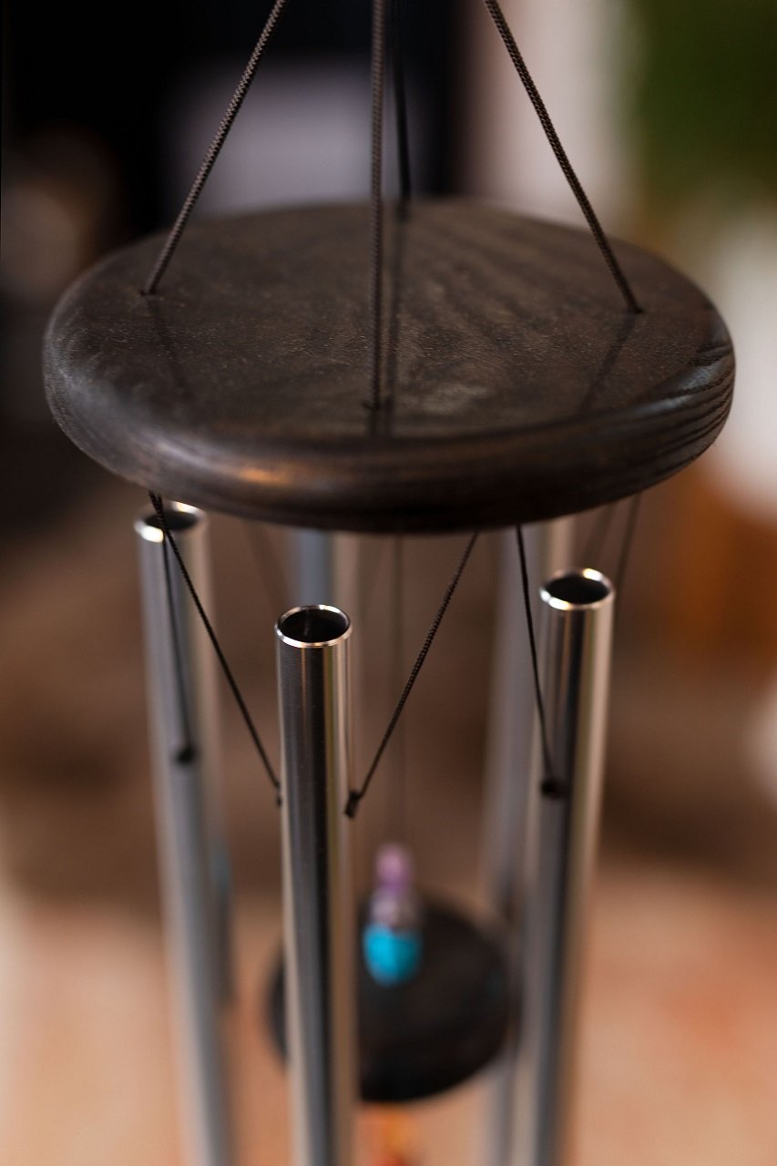 Chakra Meditation Chime 25" / 64 cm, Silber