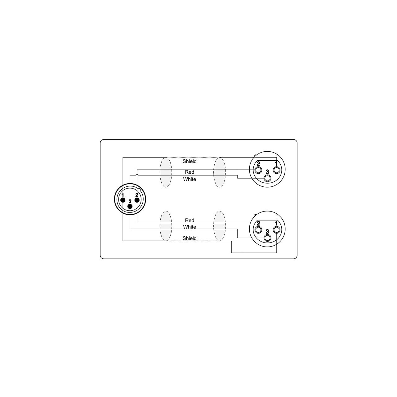 Adam Hall Cables REF 736 150
Audiokabel XLR male auf 2 x XLR female 1,5 m