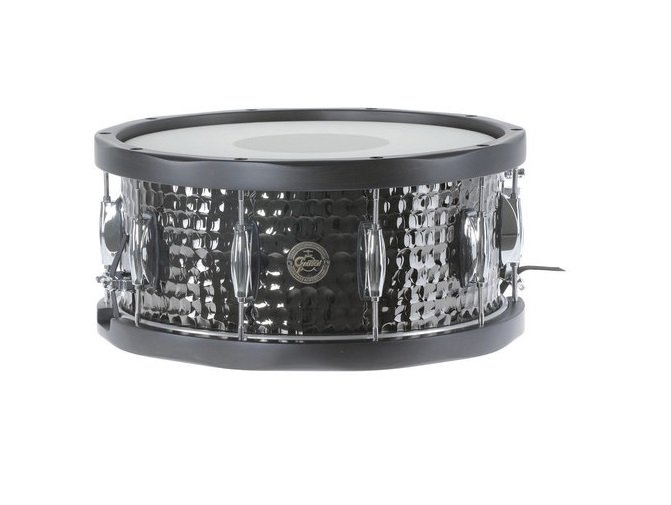 Snare 14" x 6.5" Black Steel Wood Hoop