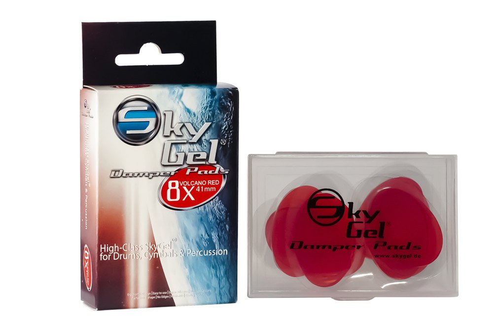 Sky Gel Dämpfer Pads Volcano Red