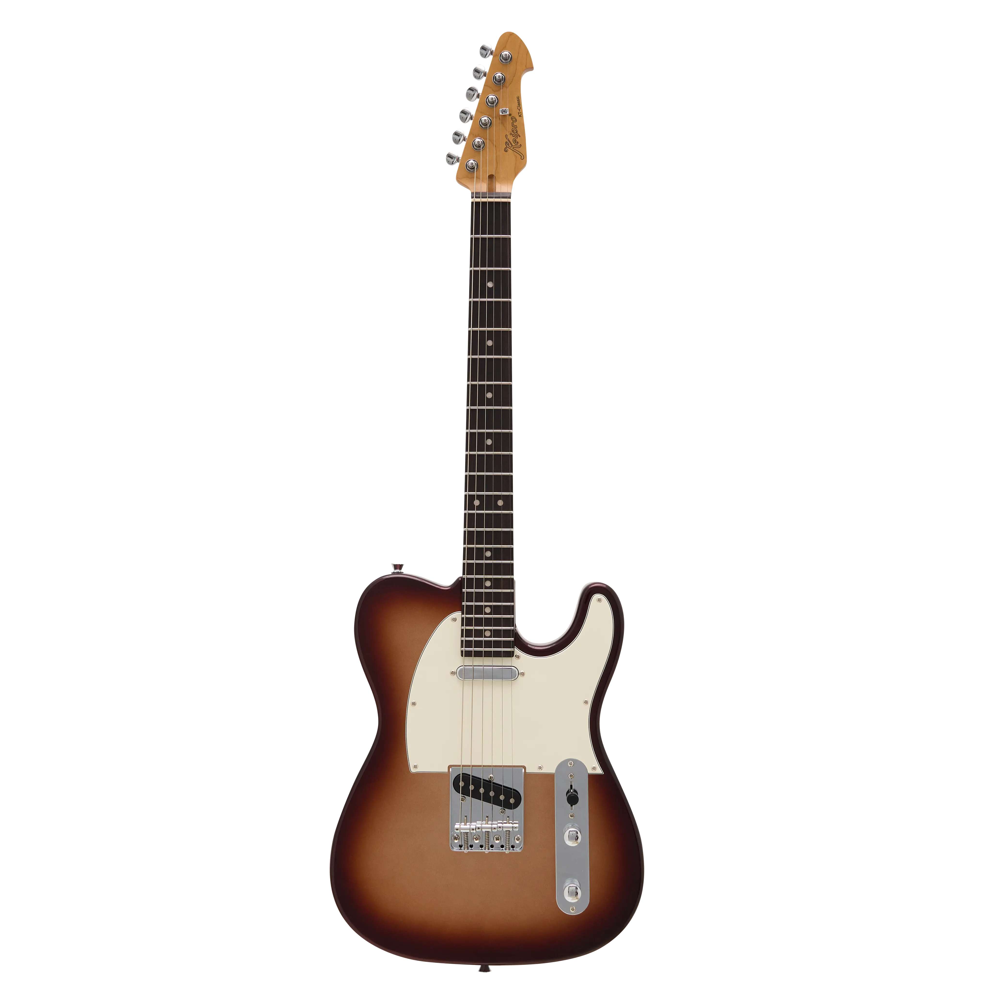 KT-Classic Rosewood Metallic Mystic Green E-Gitarre