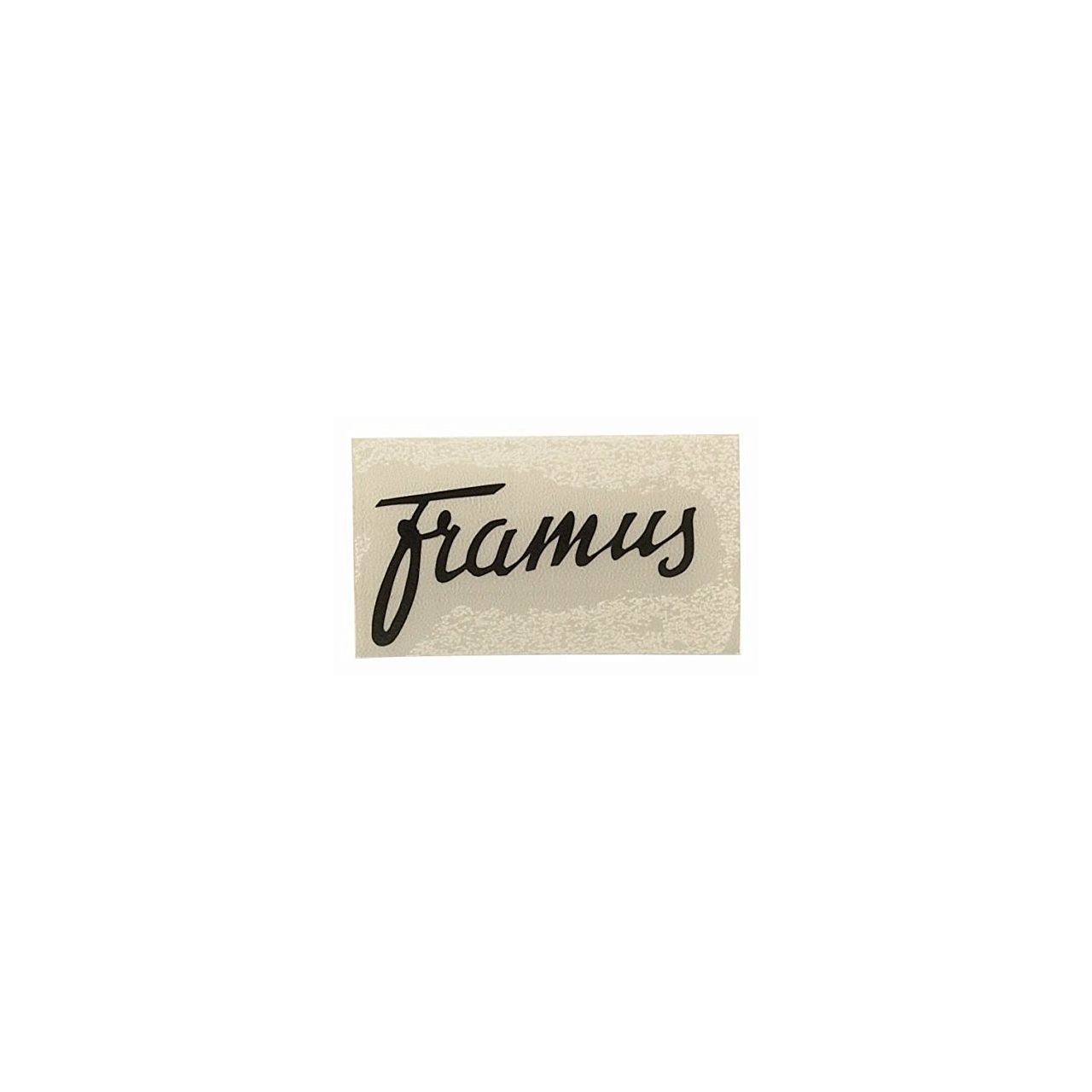 Sticker Headstock Black