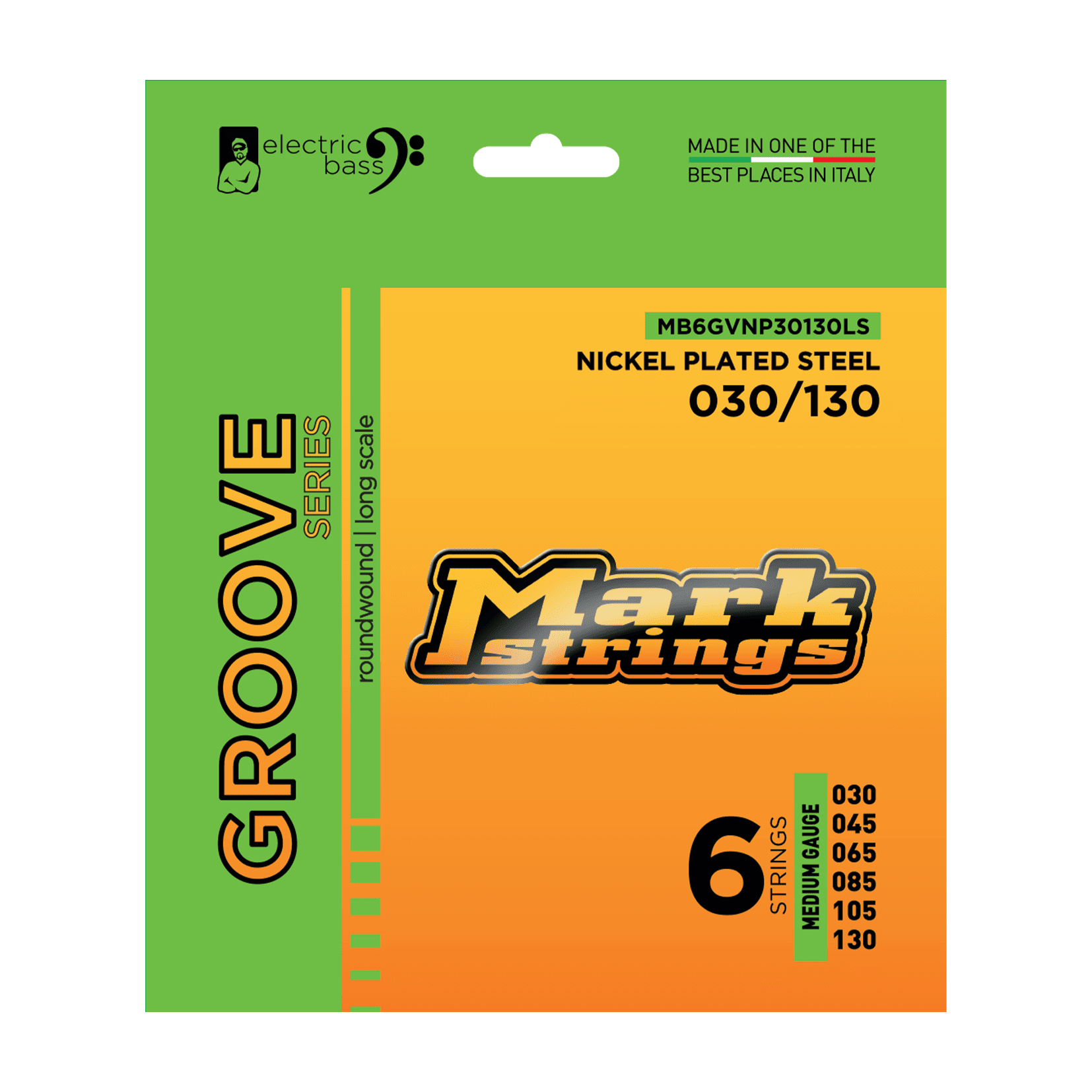 Groove 30-130, Electric Bass, Nickel Plated Steel