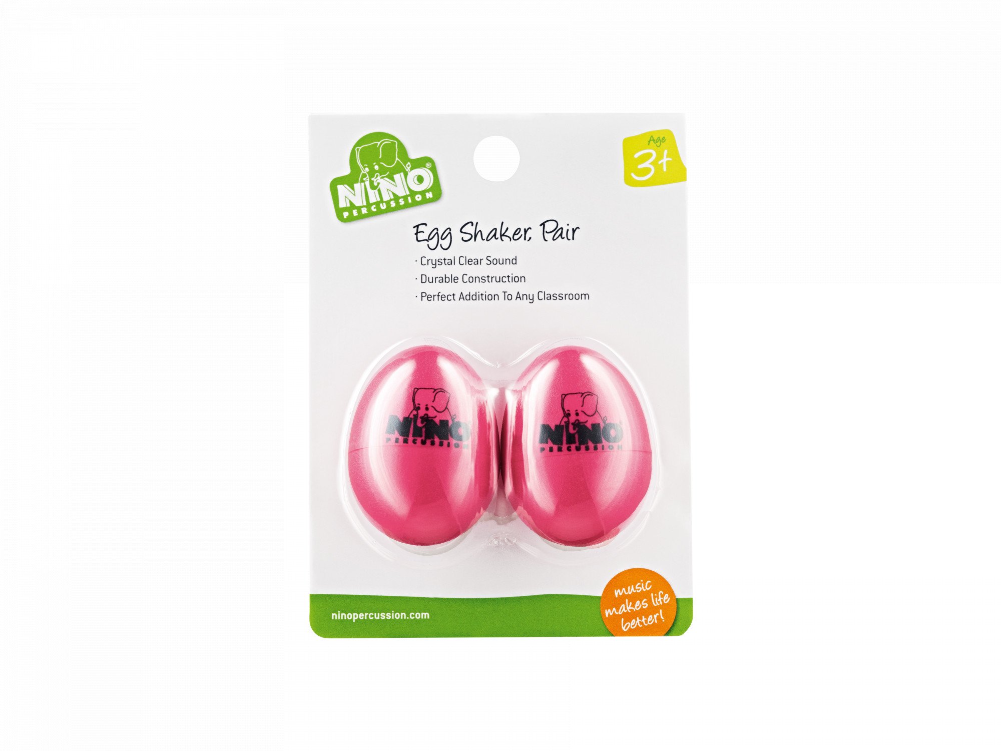 Egg Shaker Paar Pink