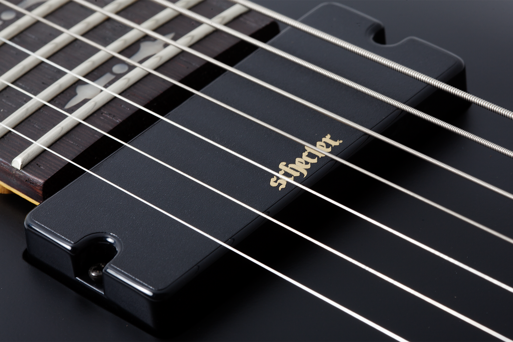 Demon 7 Lefty Satin Black Linkshänder E-Gitarre