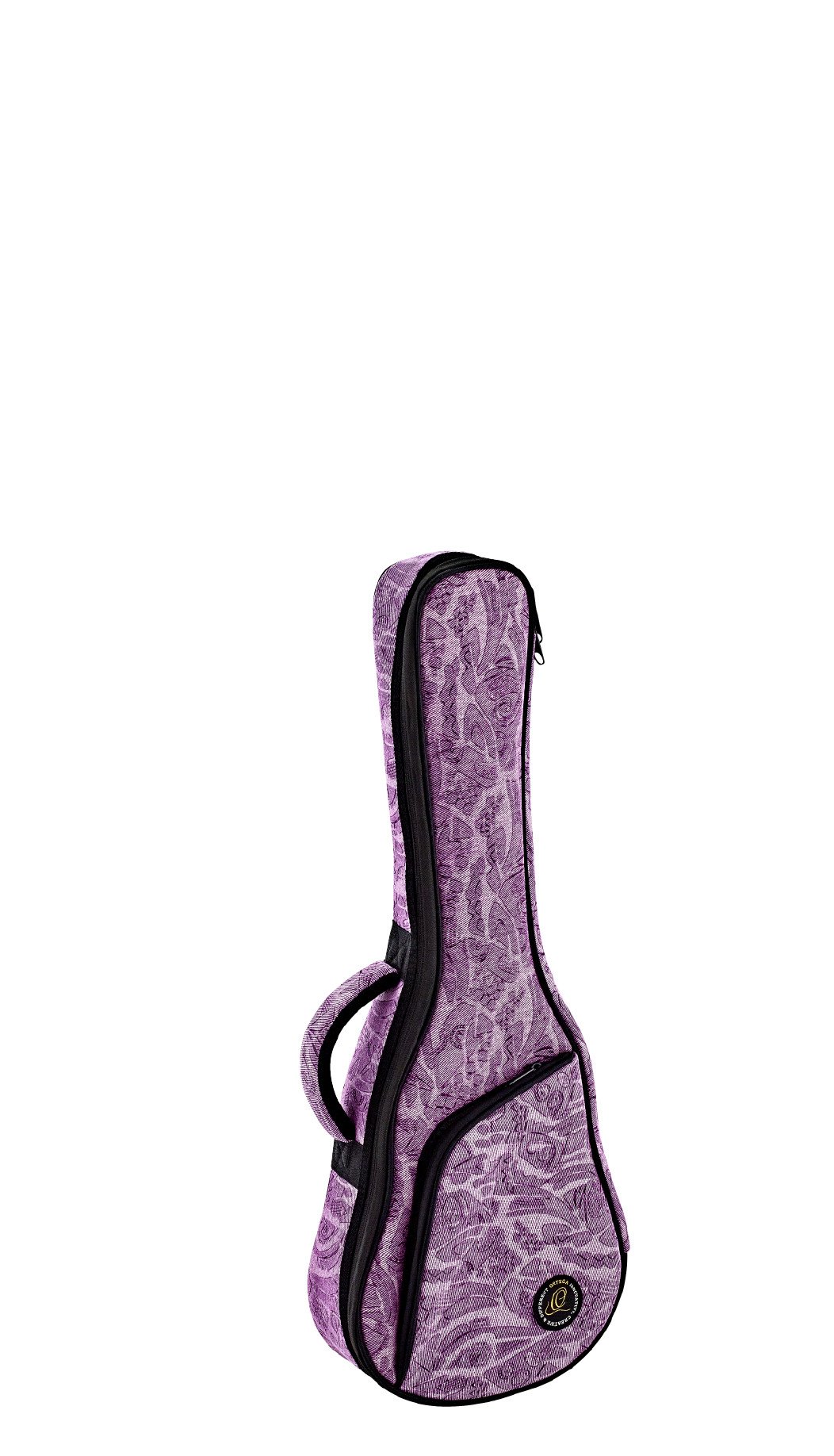 Gigbag für Tenor Ukulelen - Denim Look Purple