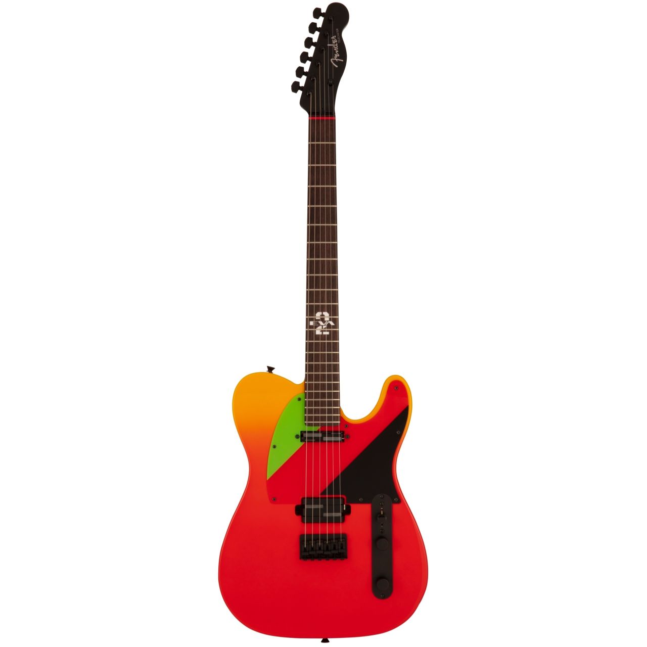 2020 Evangelion Asuka Telecaster®, Rosewood Fingerboard, Asuka Red