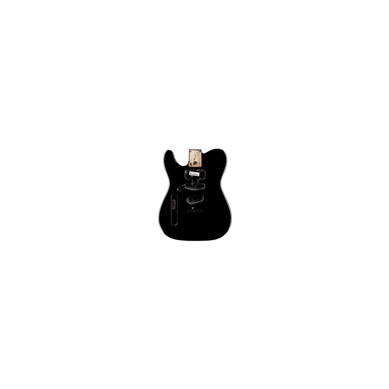 USA Telecaster® SSH Left-Hand Alder Body, Black