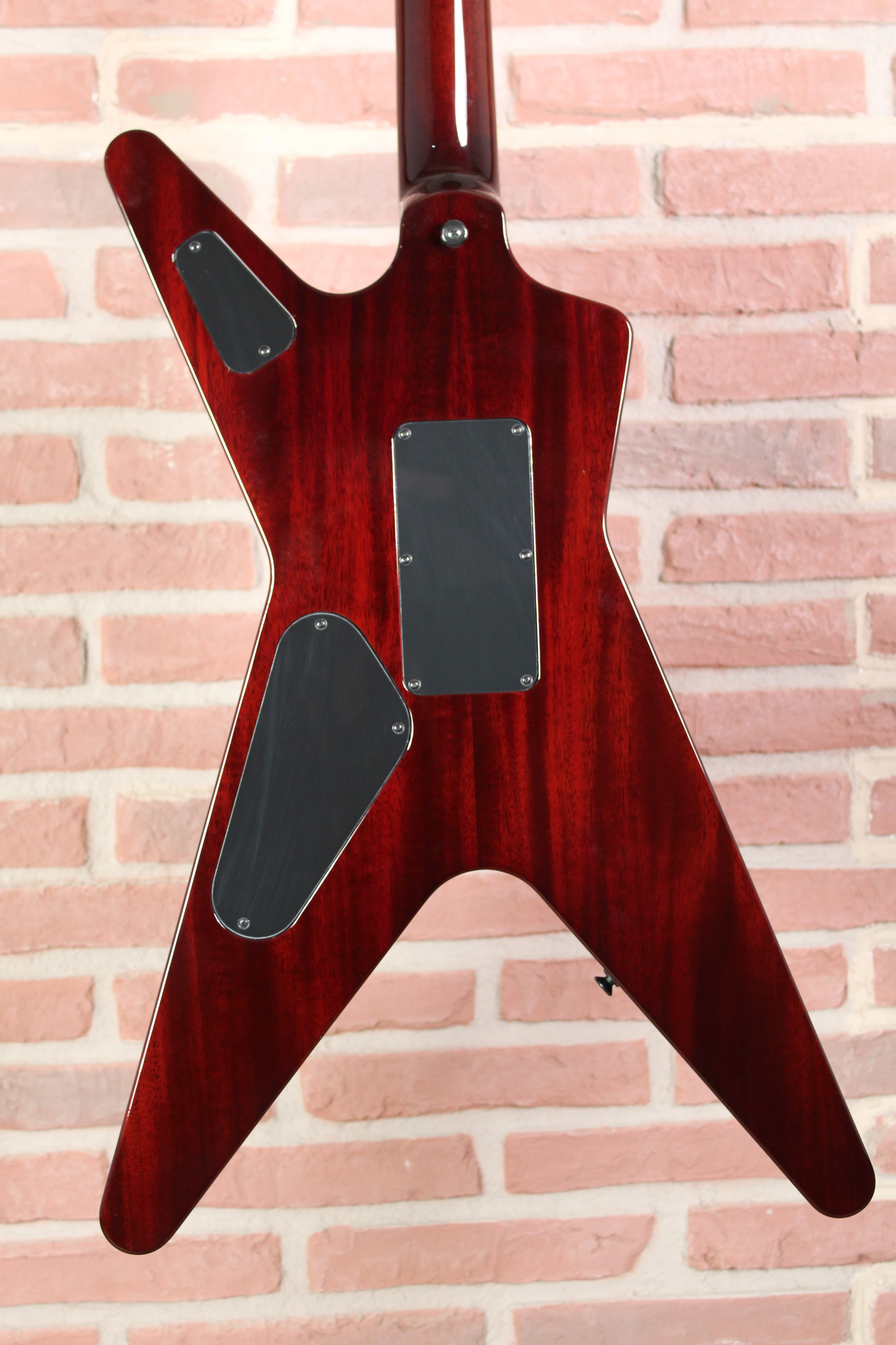 USA Custom Shop ML Floyd Mahogany - Rückseite des Gitarrenkorpus