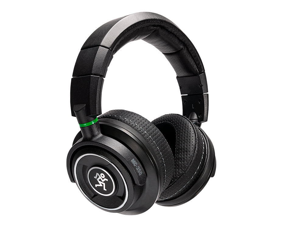 Kopfhörer, Over-Ear, schwarz, gepolsterte Ohrmuscheln, verstellbarer Bügel
