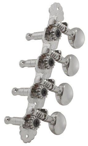 304C Sta-Tite Mandolin Machines - Mandolin Machine Heads, 4 + 4 - Chrome