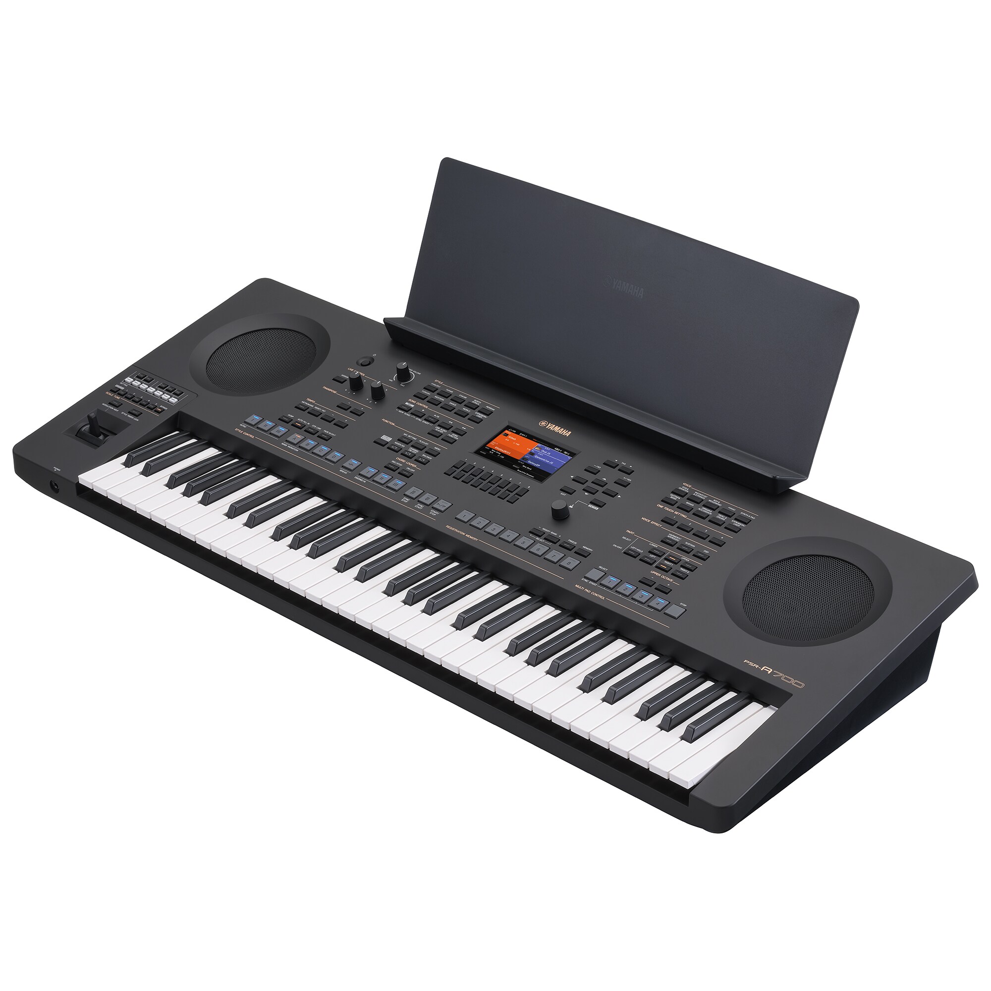 Keyboard, Digitalpiano, Schwarz, Eingebaute Lautsprecher, Farbdisplay