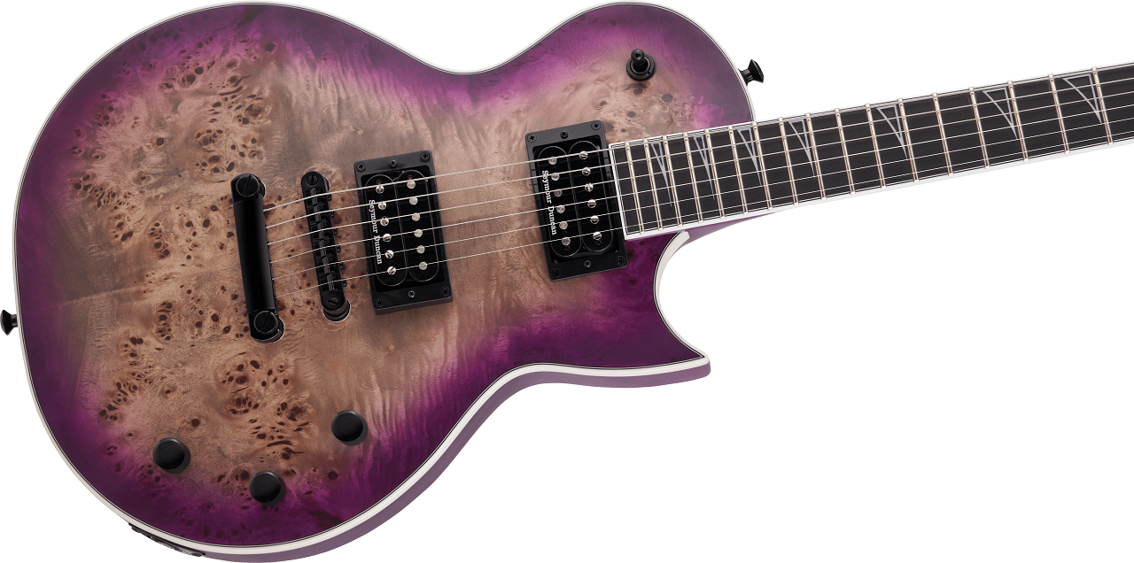 Pro Series Monarkh SCP, Ebony Fingerboard, Transparent Purple Burst