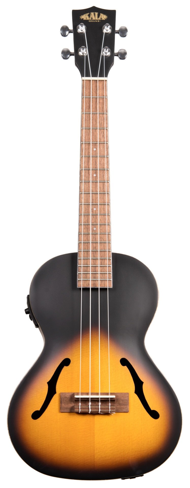 KA-JTE/2TS - Tobacco Burst Archtop Tenor Ukulele, with EQ & Case (UC-T)