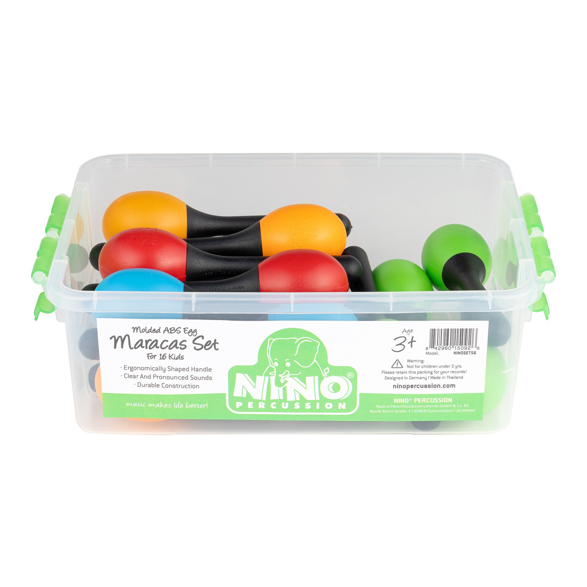Egg Maracas Set ABS - 16 Stück