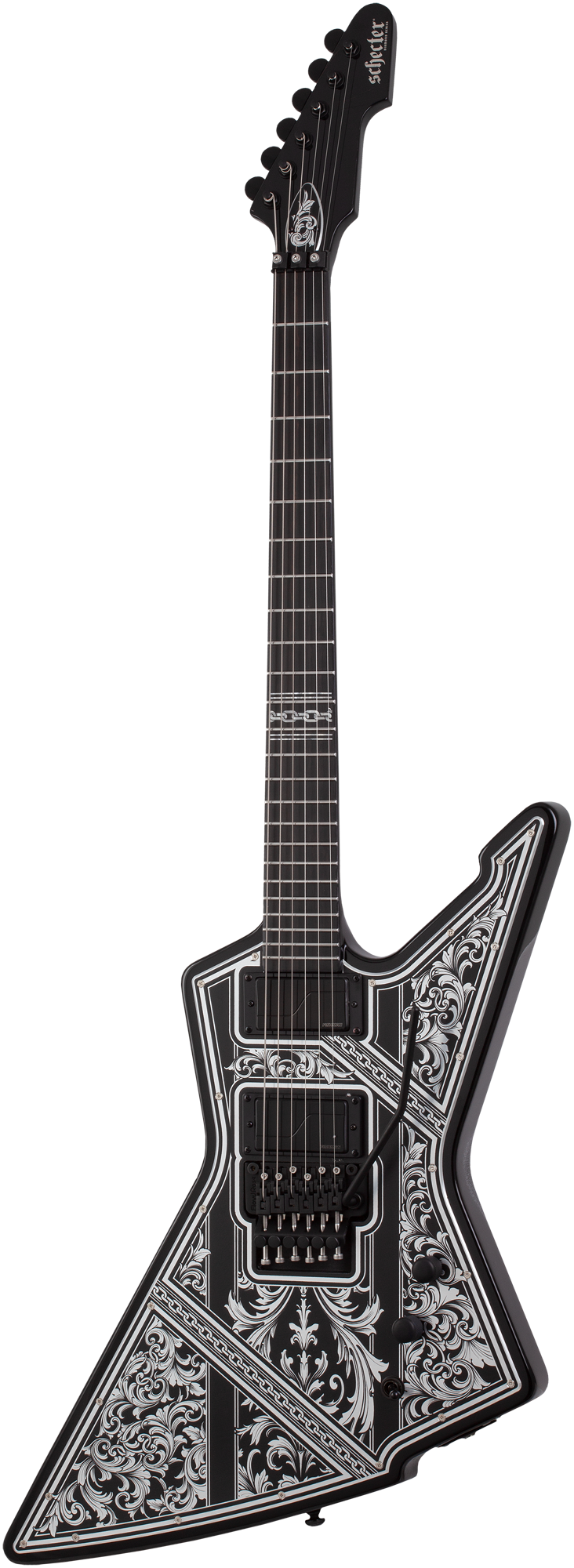 E-1 FR Pryzm Palladium Gloss Black E-Gitarre