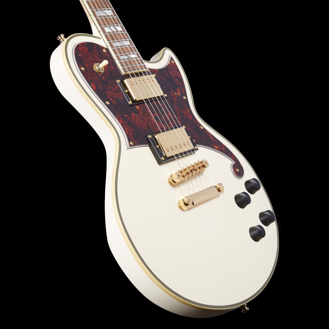 Deluxe Atlantic Vintage White - E-Gitarre
