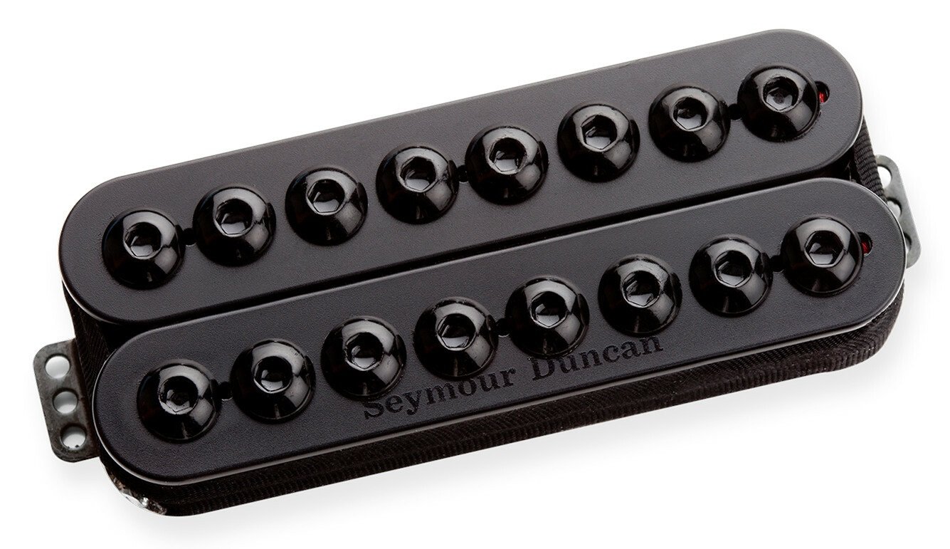 SH-8b - Invader Bridge Humbucker, 8-String, Passive Mount - Black