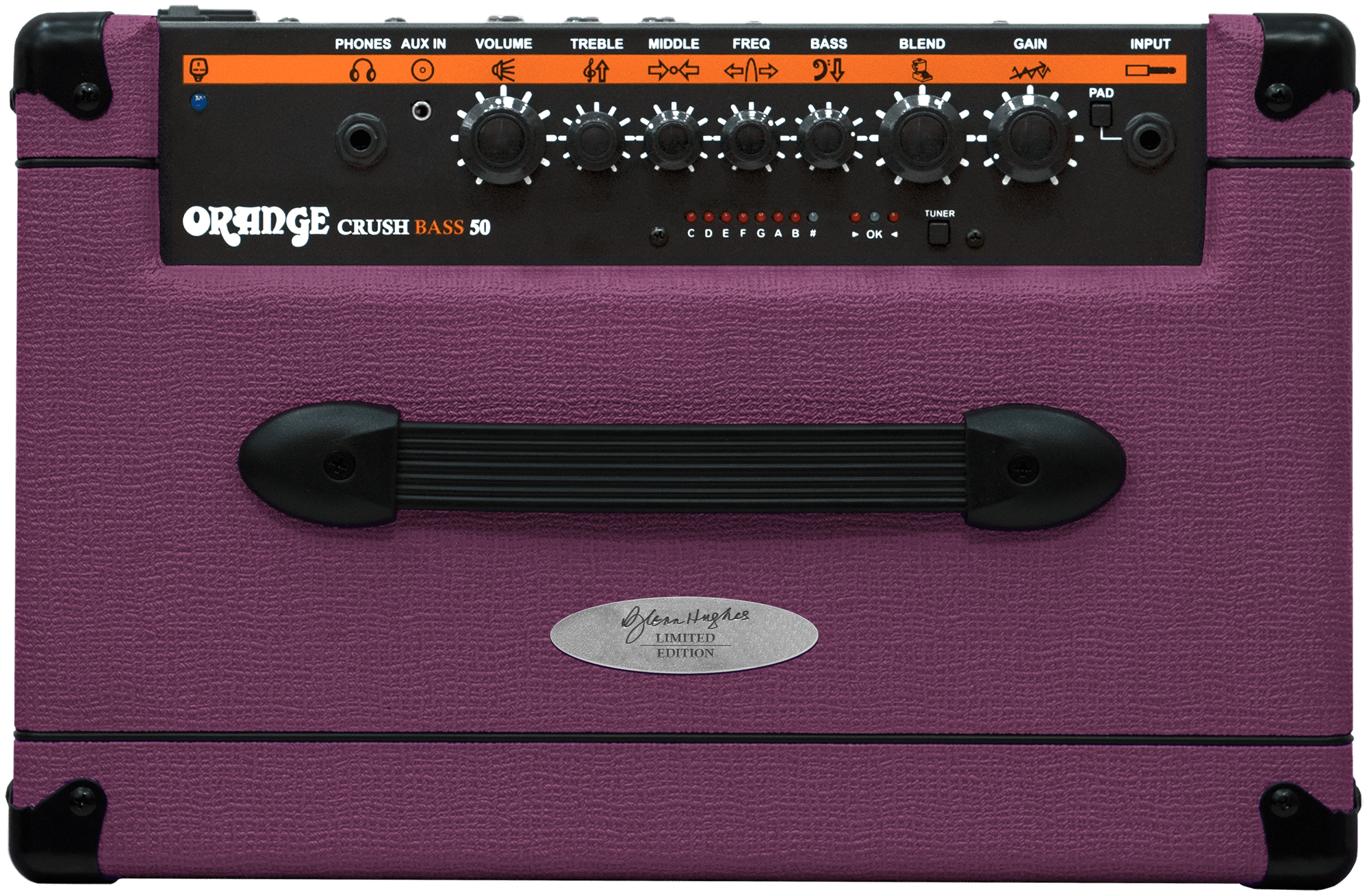 Crush Bass 50 G. Hughes Ltd Purple