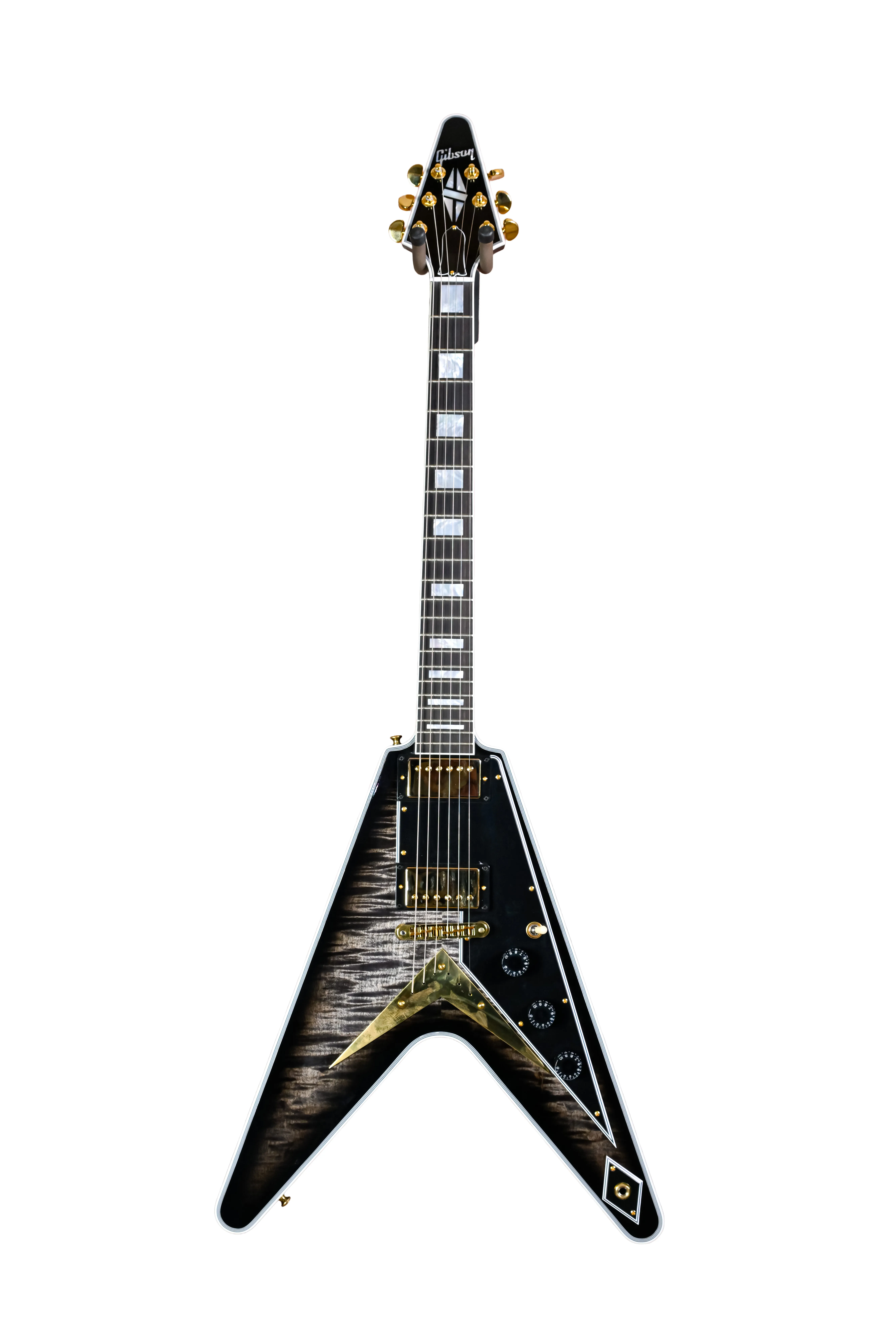 Flying V Custom Figured Cobra Burst Gloss M2M