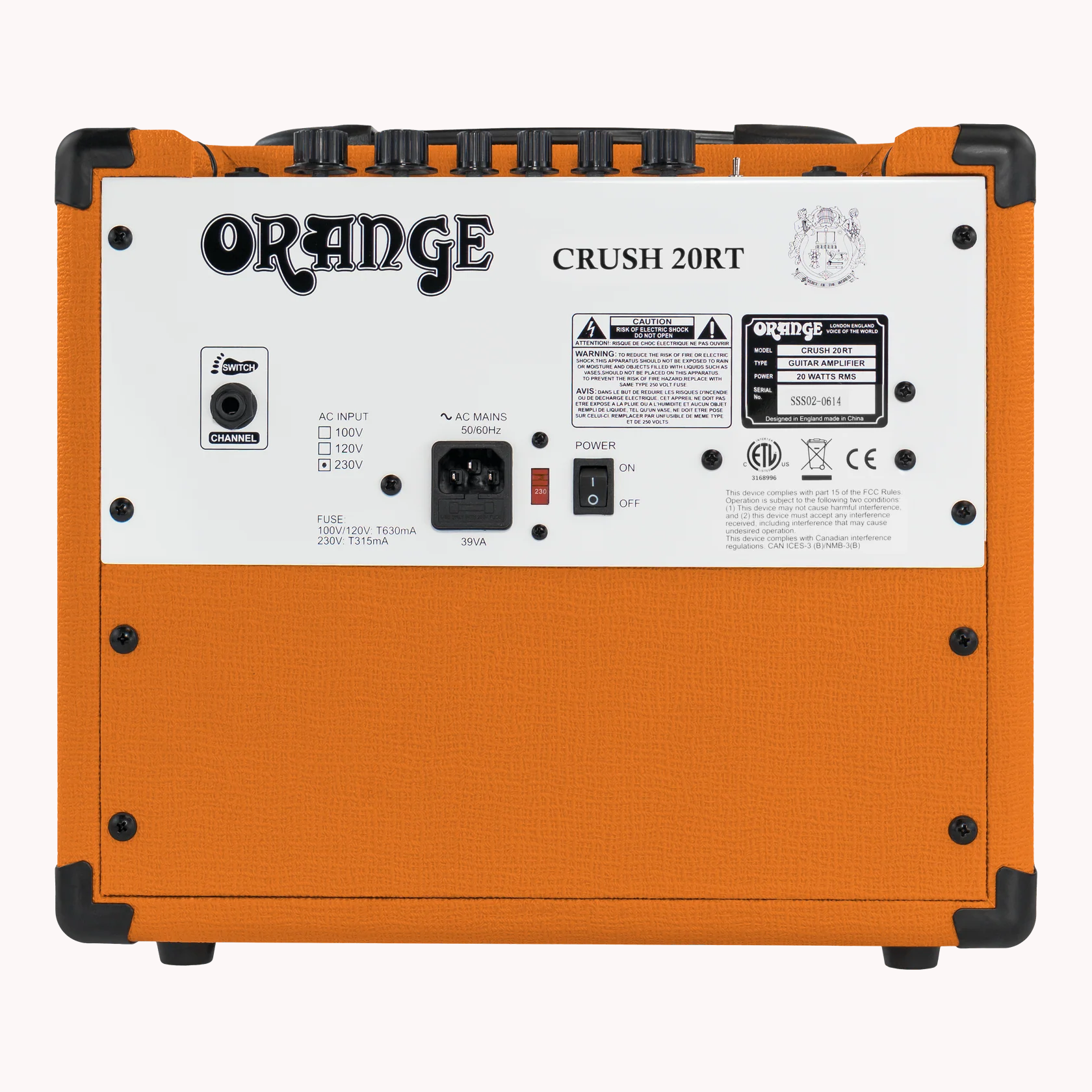 Crush 20 RT E-Gitarren Combo Verstärker